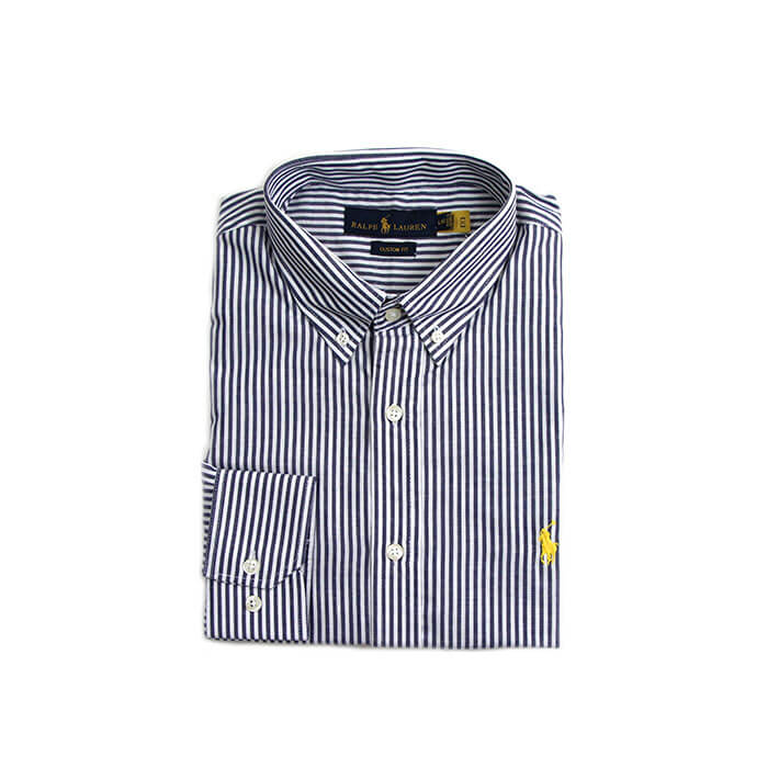 Camisa Hombre Rayas Negras - Golden Wear Colombia