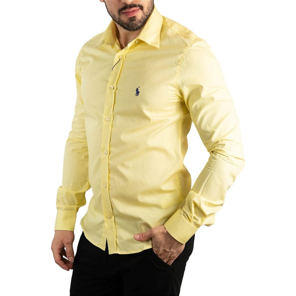 Camisa Hombre Amarilla - Golden Wear Colombia