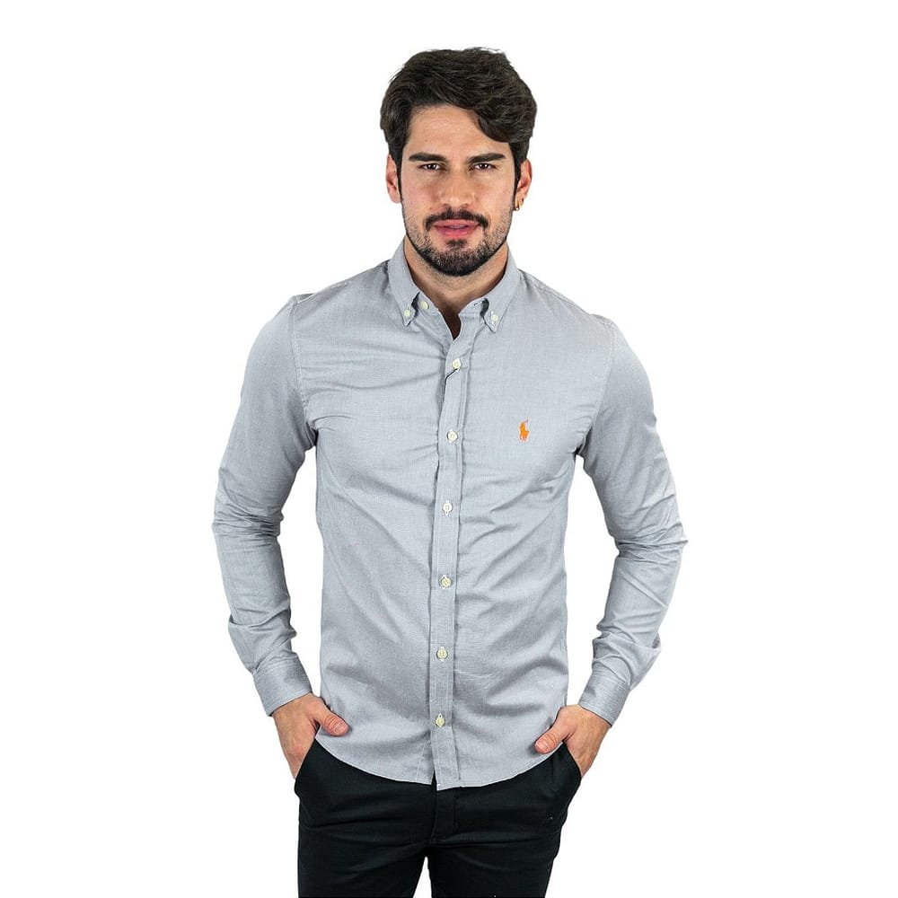 Camisa Hombre Gris - Golden Wear Colombia