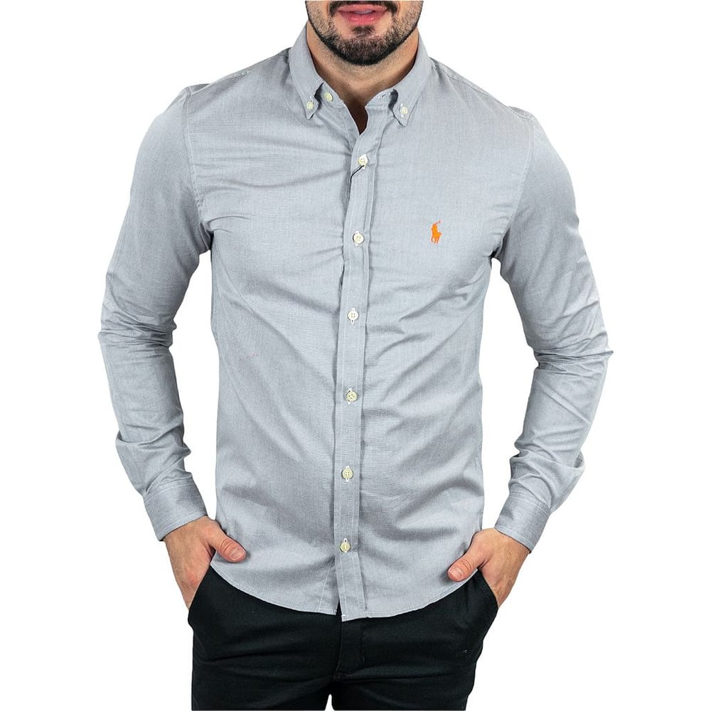 Camisa Hombre Gris - Golden Wear Colombia