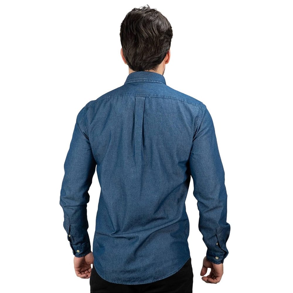 Camisa Hombre Indigo (Jean) - Golden Wear Colombia