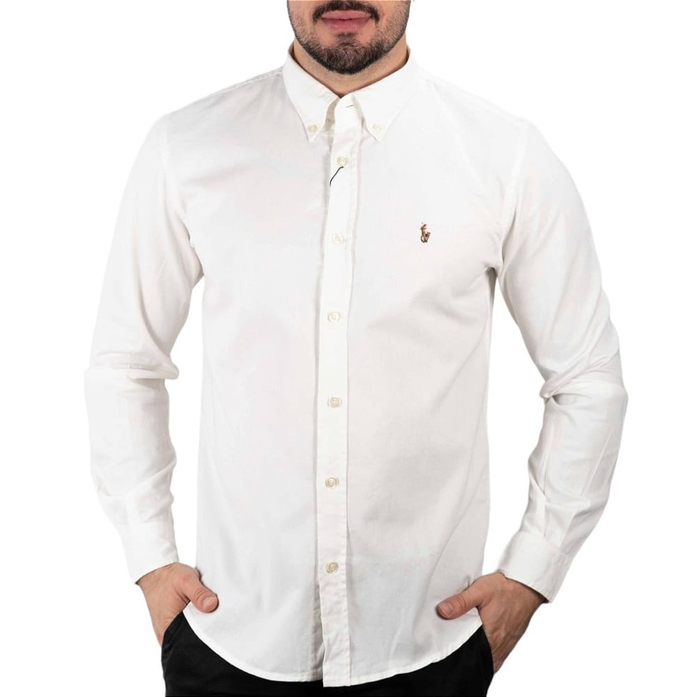 Camisa Hombre Rain Blanca - Golden Wear Colombia