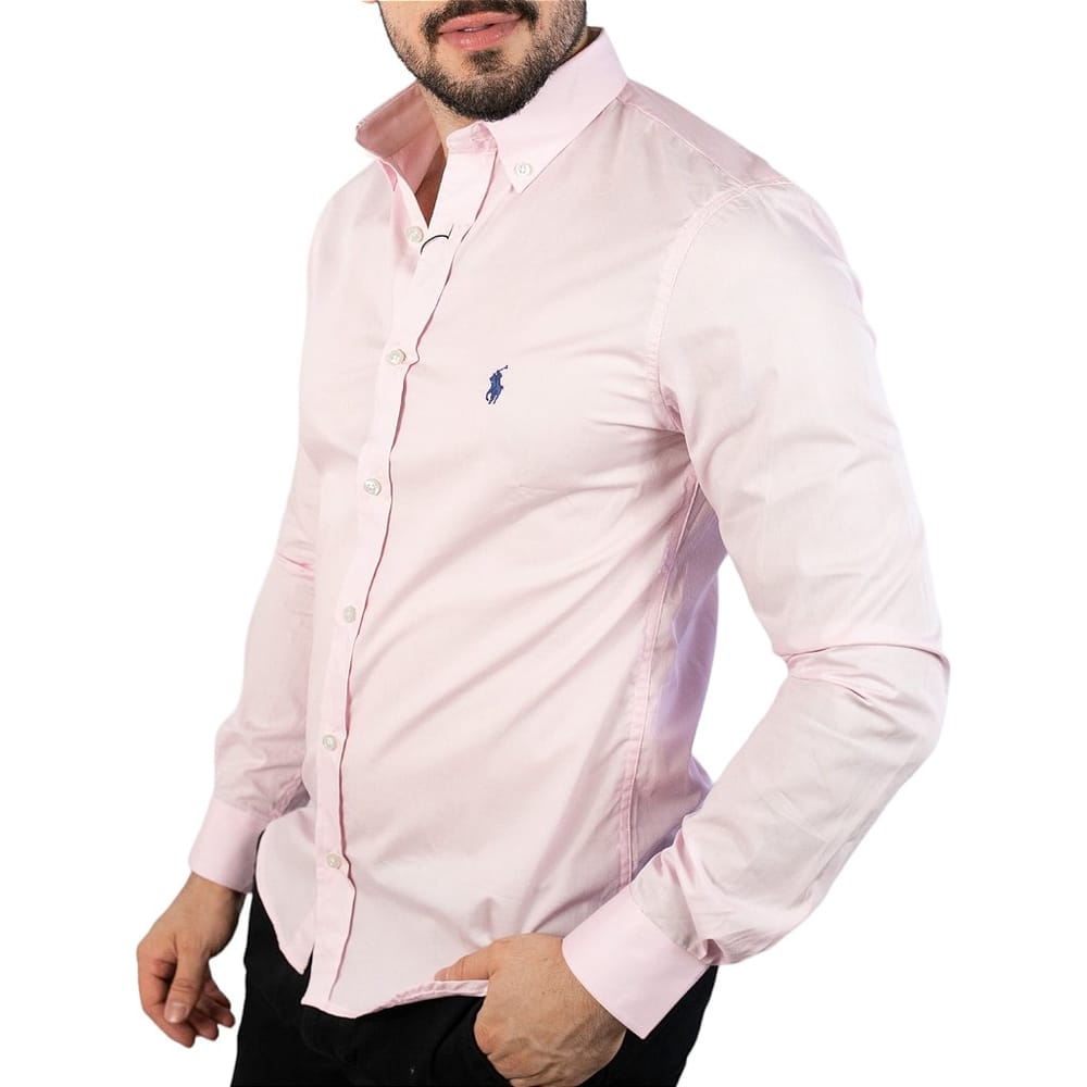 Camisa Hombre Rosada - Golden Wear Colombia