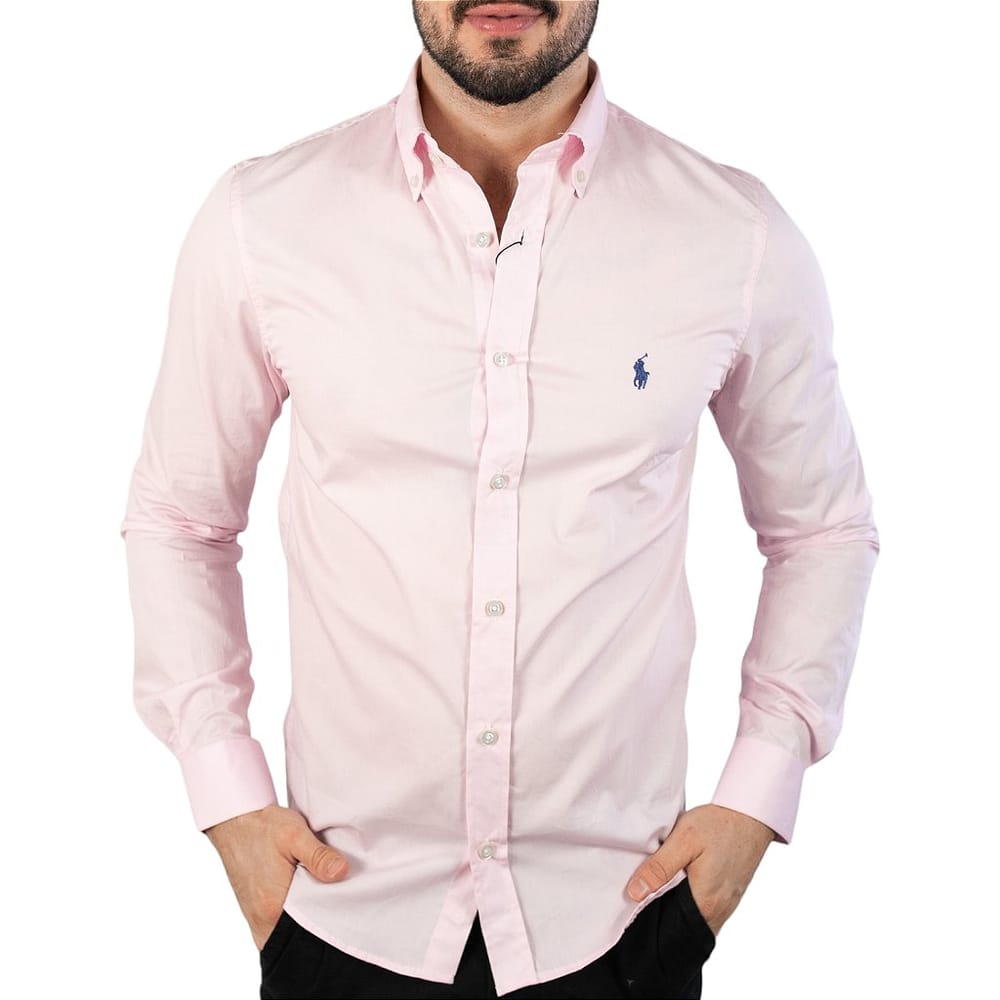 Camisa Hombre Rosada - Golden Wear Colombia