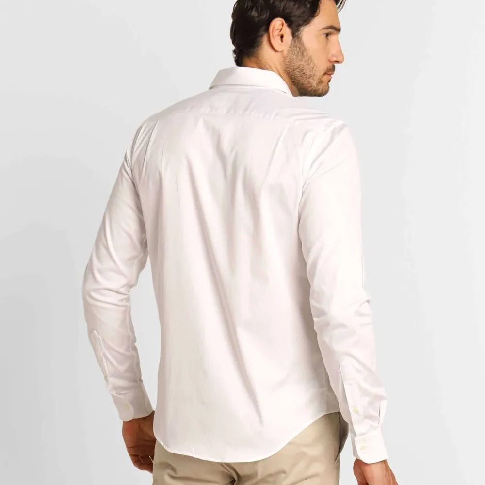 Camisa Lacoste Blanca - Golden Wear Colombia