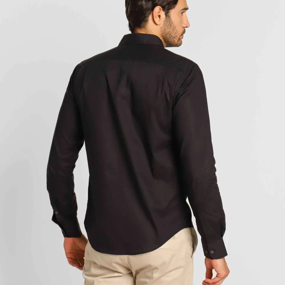 Camisa Lacoste Negra - Golden Wear Colombia