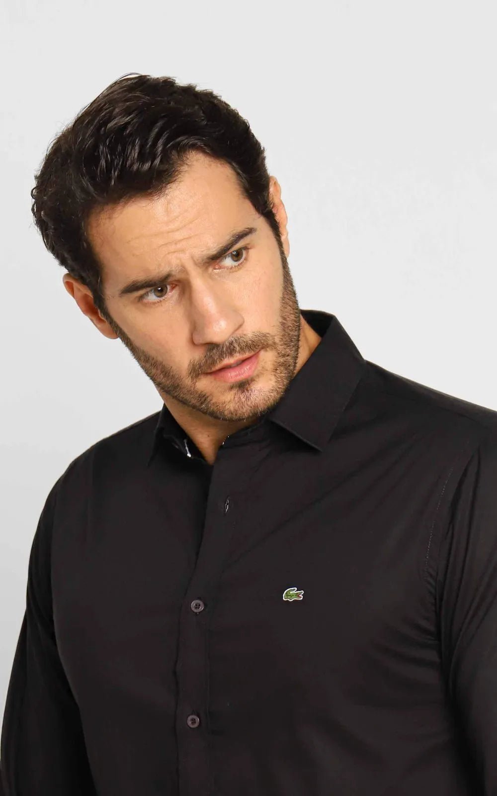 Camisa Lacoste Negra - Golden Wear Colombia