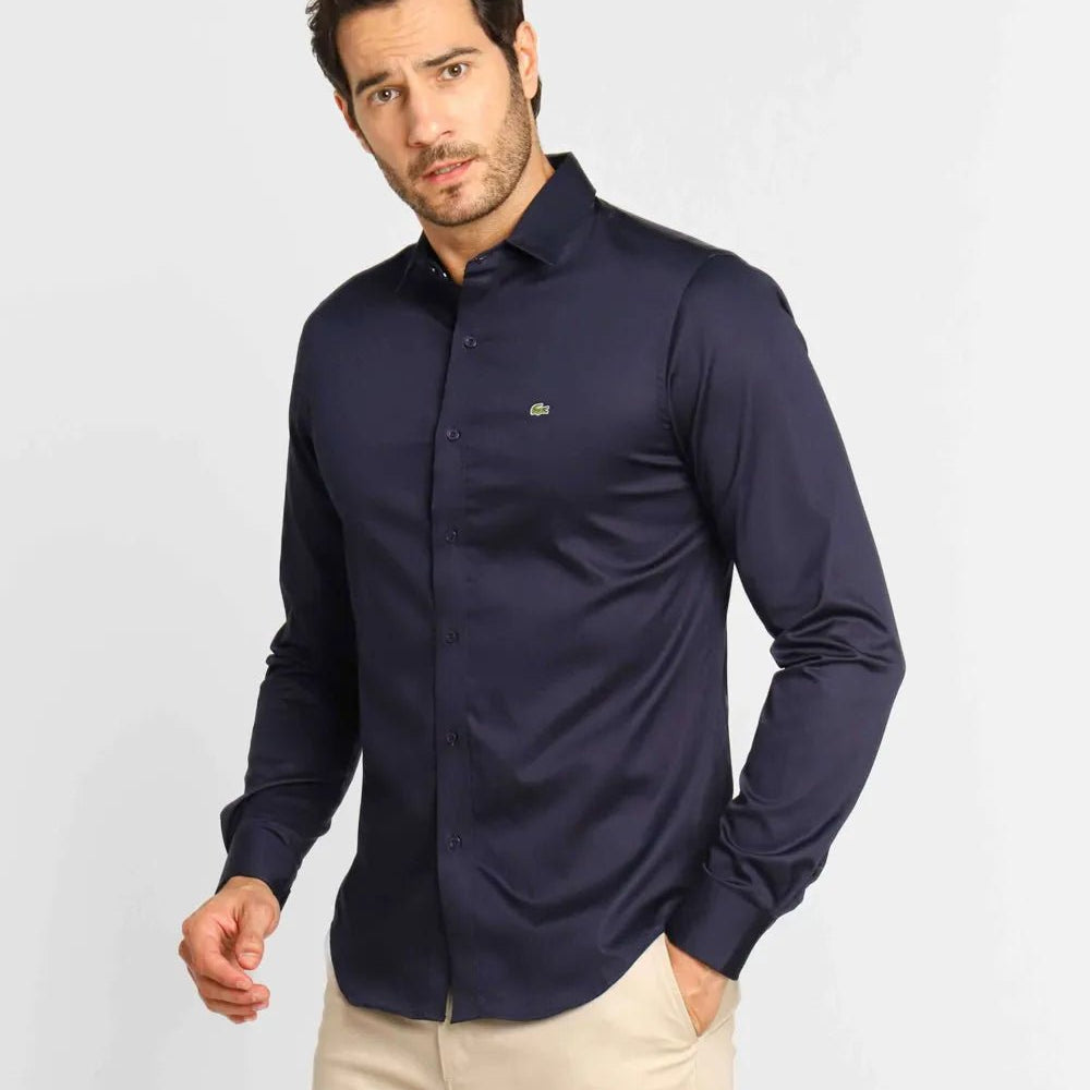 Camisa Lacoste Oscuro - Golden Wear Colombia