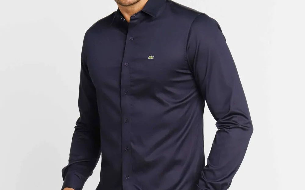 Camisa Lacoste Oscuro - Golden Wear Colombia