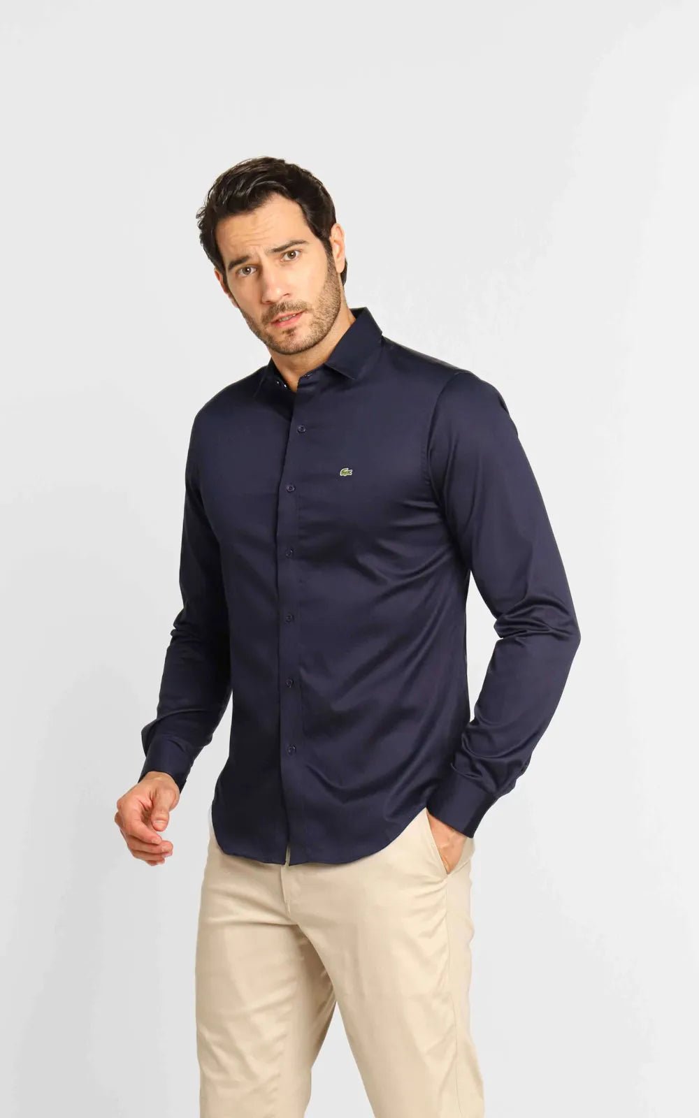 Camisa Lacoste Oscuro - Golden Wear Colombia