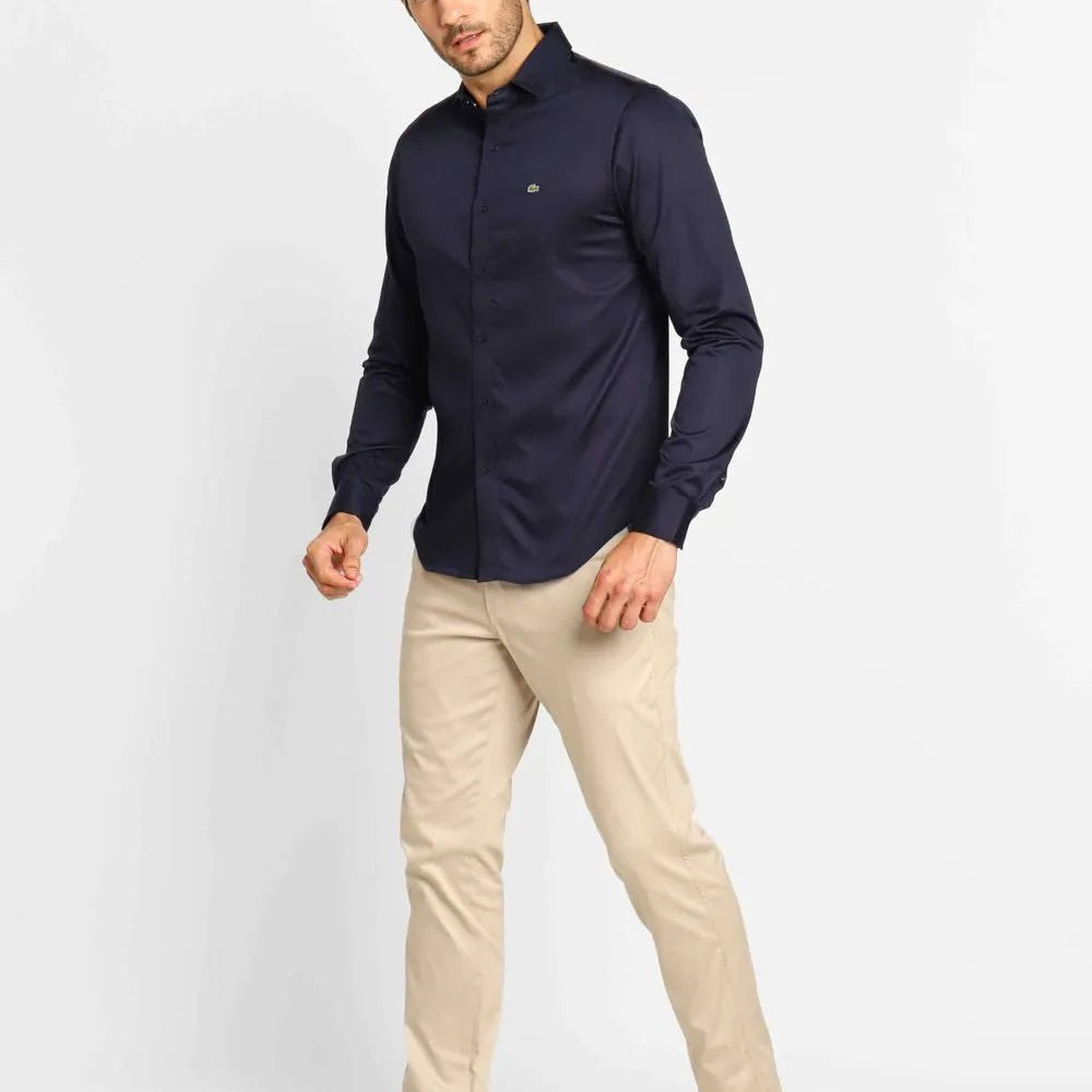 Camisa Lacoste Oscuro - Golden Wear Colombia