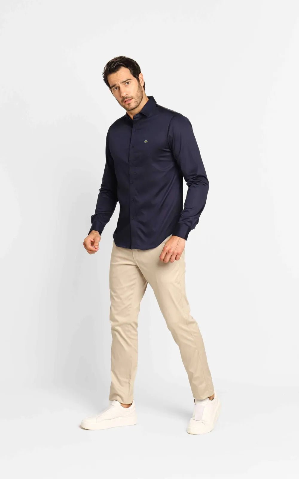 Camisa Lacoste Oscuro - Golden Wear Colombia