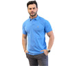 Camiseta Polo Pique Hombre Azul Marino Rain - Golden Wear Colombia