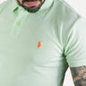 Camiseta Polo Pique Hombre Verde Menta - Golden Wear Colombia