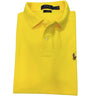 Camiseta Polo Rain Pique Hombre Amarilla - Golden Wear Colombia
