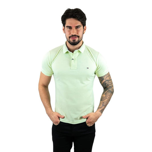 Camiseta Tommy Pique Hombre menta - Golden Wear Colombia