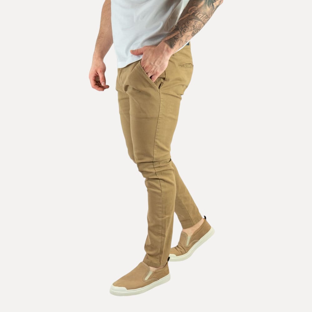 Pantalón Hombre Beige - Golden Wear Colombia