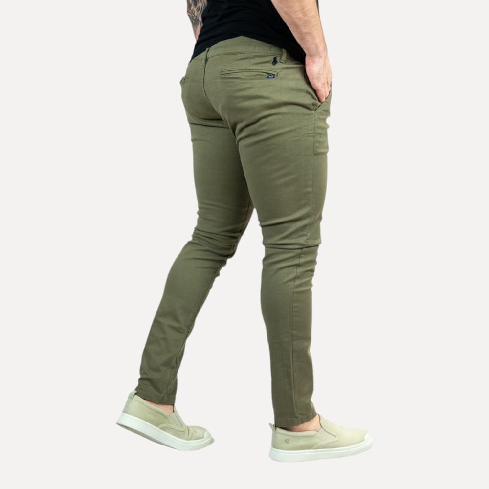 Pantalón Hombre Verde Oliva - Golden Wear Colombia