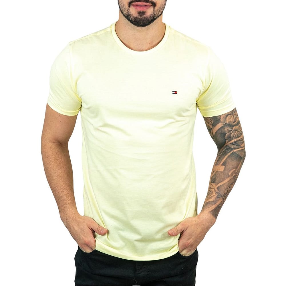 Sueter Amarillo Pastel Tommy - Golden Wear Colombia