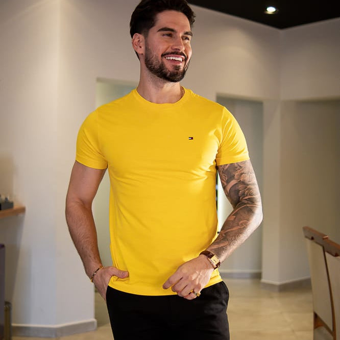 Sueter Amarillo Tommy - Golden Wear Colombia