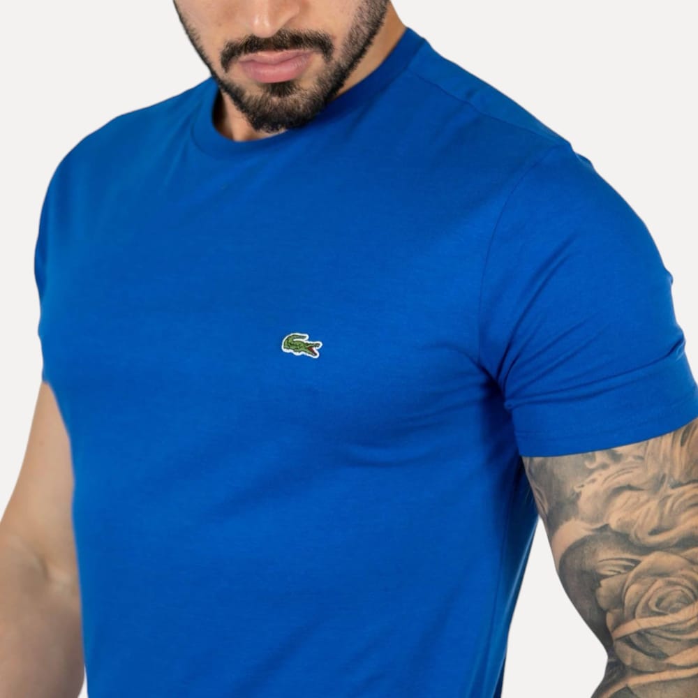 Sueter Azul Rey Lacoste - Golden Wear Colombia