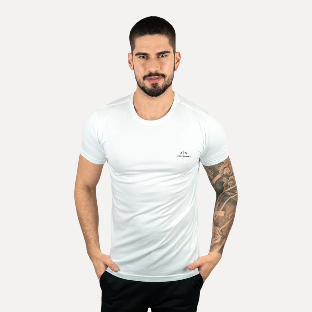 Sueter Blanco Armani Exchange - Golden Wear Colombia