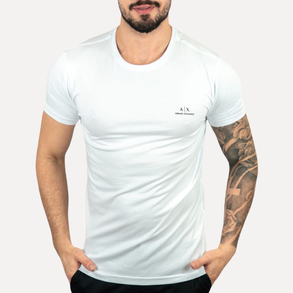 Sueter Blanco Armani Exchange - Golden Wear Colombia