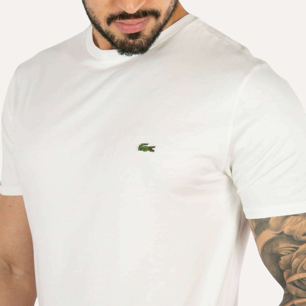 Sueter Blanco Lacoste - Golden Wear Colombia