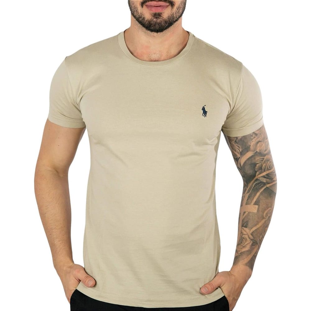 Sueter Hombre Beige Cuello Redondo - Golden Wear Colombia