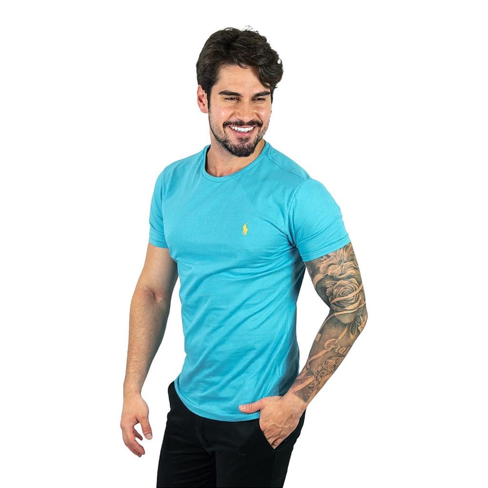 Sueter Hombre Cielo Cuello Redondo - Golden Wear Colombia