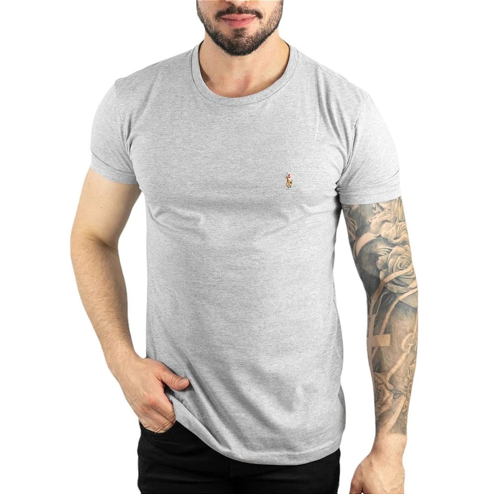 Sueter Hombre Gris Cuello Redondo Rain - Golden Wear Colombia