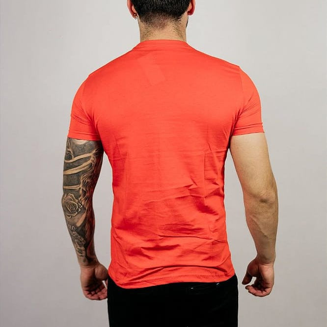 Sueter Hombre Naranja Cuello Redondo - Golden Wear Colombia