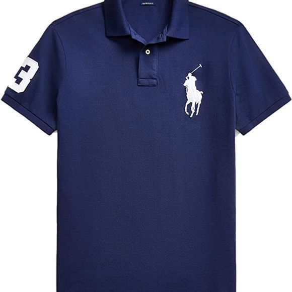 Tipo polo de Hombre azul oscuro BIG PONY - Golden Wear Colombia