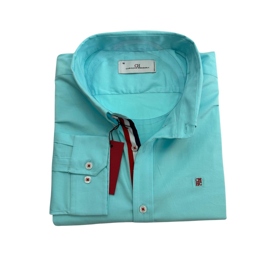 Camisa Hombre CH Agua Marina - Golden Wear Colombia