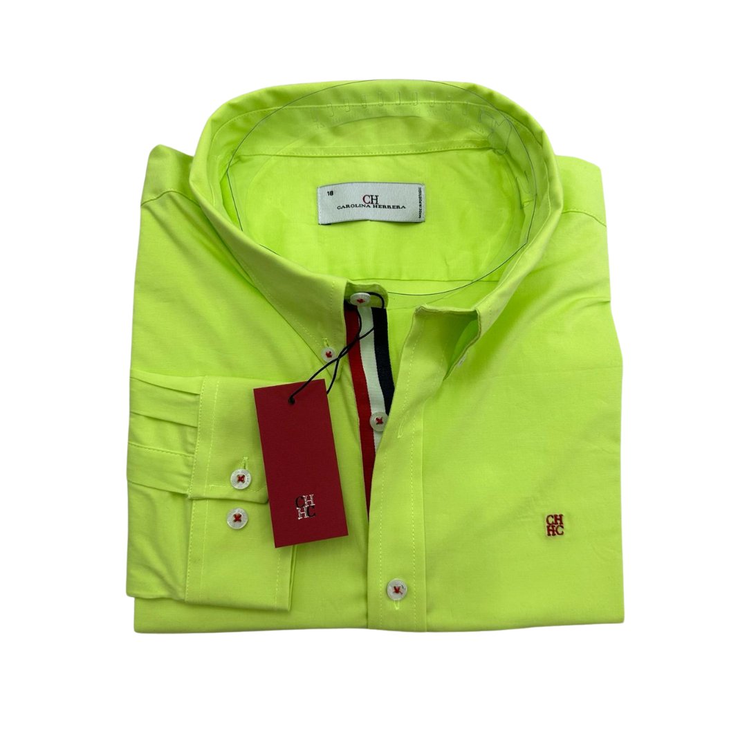 Camisa Hombre CH Verde Lima - Golden Wear Colombia