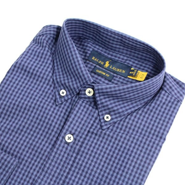 Camisa Hombre Cuadros Azules Combinados - Golden Wear Colombia