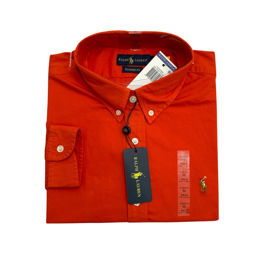 Camisa Hombre Rain Rojo - Golden Wear Colombia