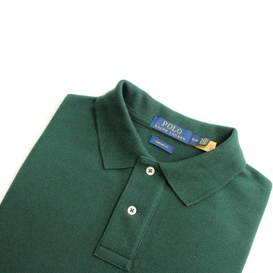 Camiseta Polo Pique Hombre Verde Militar - Golden Wear Colombia