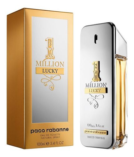 Perfume 1 Million Lucky Hombre - Golden Wear Colombia