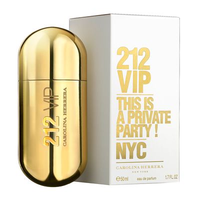 Perfume 212 VIP GOLD Mujer - Golden Wear Colombia