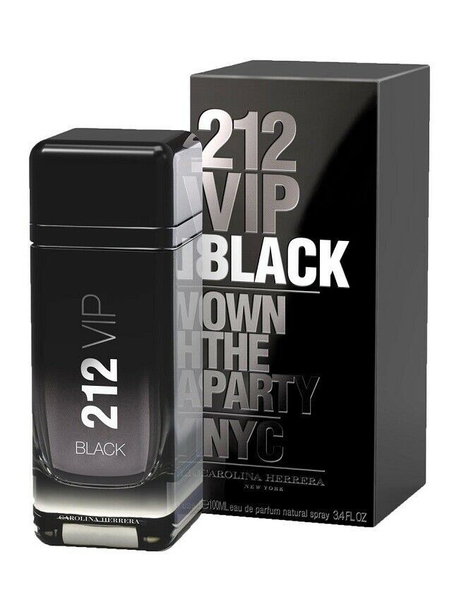 Perfume CH 212 VIP Black Hombre - Golden Wear Colombia