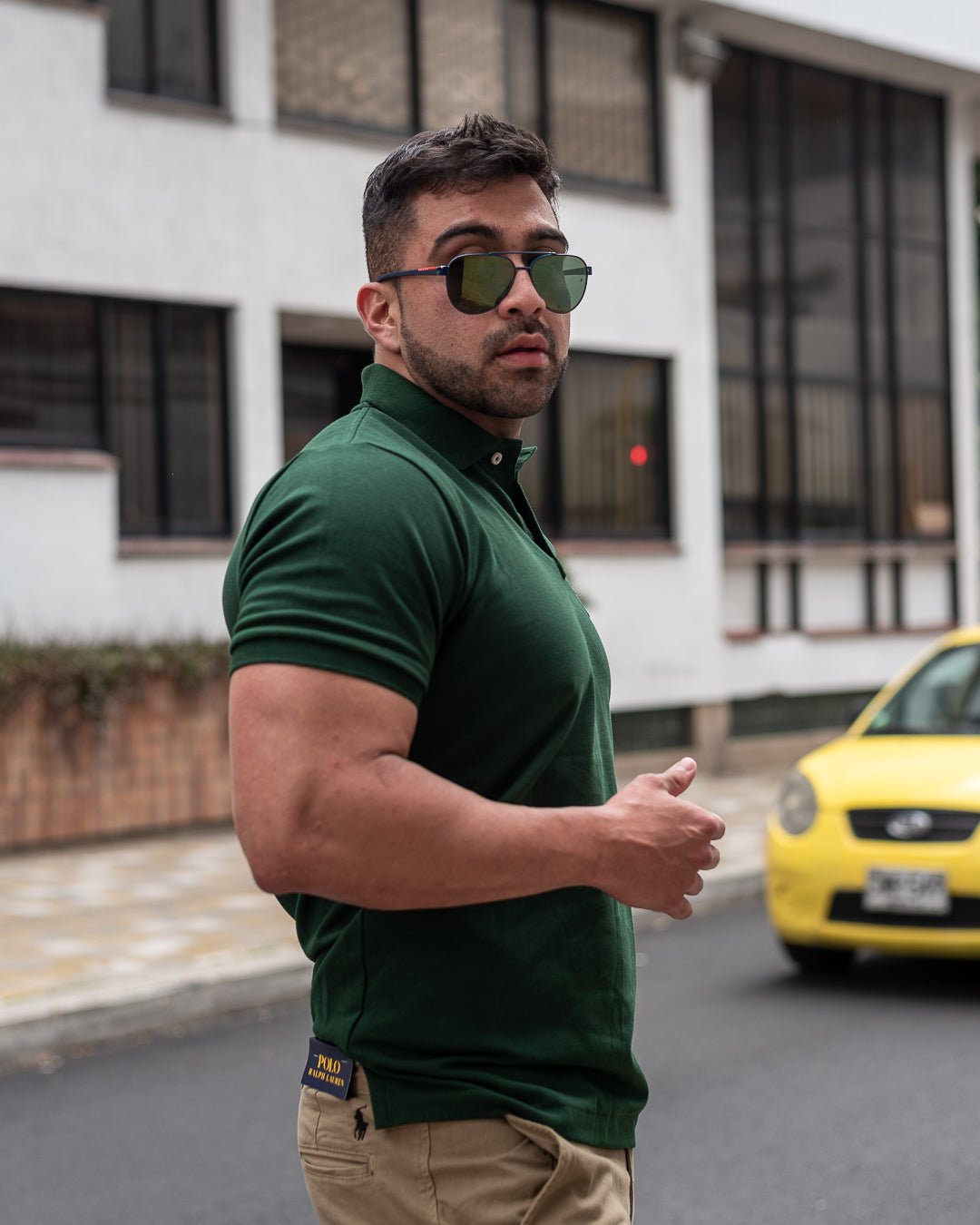 Pantalón Hombre Verde Militar – Golden Wear Colombia